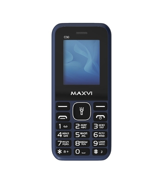 Мобильный телефон Maxvi C30 синий