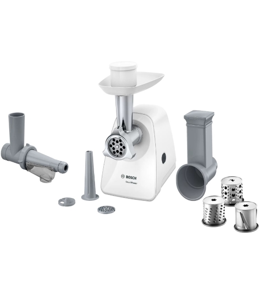 Мясорубка электрическая Bosch MFW2517W 1500 Вт, 1.7 кг/мин, белый