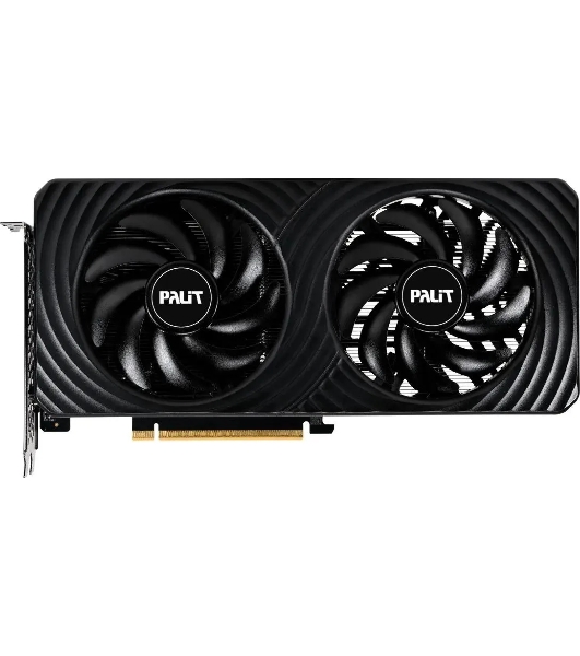 Видеокарта Palit GeForce RTX 5050 DUAL OC, NVIDIA RTX 5050, 8 ГБ GDDR6, 128 бит, PCI-e 5.0, 1xHDMI, 3xDP, 2647 МГц