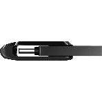 Флешка USB Sandisk DDC3 (SDDDC3-032G-G46), 32Gb, USB 3.0/USB Type-C, R/W 150/30, черный, фото3