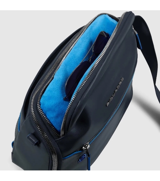 Сумка Piquadro Blue Square CA6900B2/BLU2 темно-синяя натур.кожа