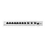 Коммутатор мультигигабитный Smart L2 коммутатор Zyxel XGS1250-12, 8xGE, 3x1/2,5/5/10G, 1xSFP+, кнопка LED ECO Mode, настольный, фото2