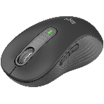 Мышь беспроводная Logitech Signature M650 L черный, 4000 dpi, радиоканал, Bluetooth, USB, кнопки - 5, фото 1
