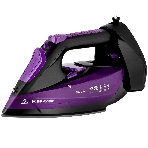 Утюг BRAYER BR4016 фиолетовый/черный, 2400 Вт, 25 г/мин, 140 г/мин, 350 мл, фото 1