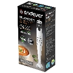 Блендер погружной Endever Sigma-82, белый/черный, мощность 1000Вт, нож из нержавеющей стали, фото 1
