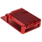 Корпус Qumo Aluminum case without fan, Raspberry Pi 4, red(RS004), фото2