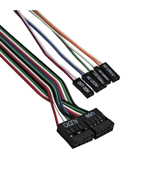 Компьютерный корпус ExeGate EX268691RUS Компьютерный корпус MiniITX ExeGate MI-207 Black, miniITX/mATX, (M450, 80мм), 2хUSB, Audio
