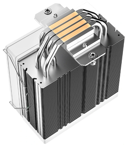Кулер для процессора ID-Cooling FROZN A410 SE ARGb белый 180W/Intel 1700, 12*, 115*, AMD AM5, AM4/Screws