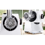Мясорубка электрическая Bosch MFWS609W белый/черный, 2100 Вт, 3.5 кг/мин, реверс, насадки - 4, фото7