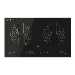 Плита настольная индукционная BQ HP105W чёрный, 3.5 кВт, индукция, конфорки - 2, стеклокерамика, сенсор, фото3