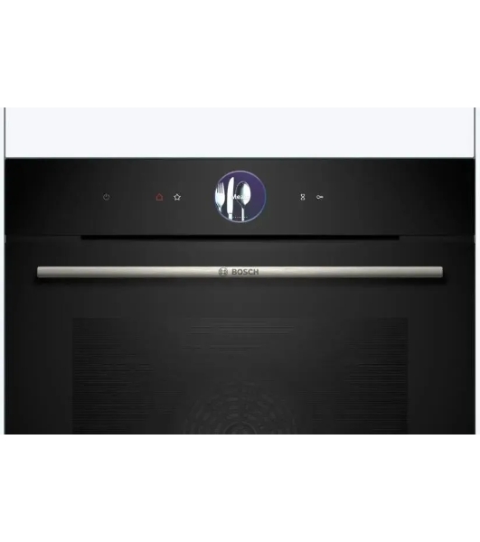 Встраиваемый духовой шкаф электрический Bosch HBG7764B1 черный