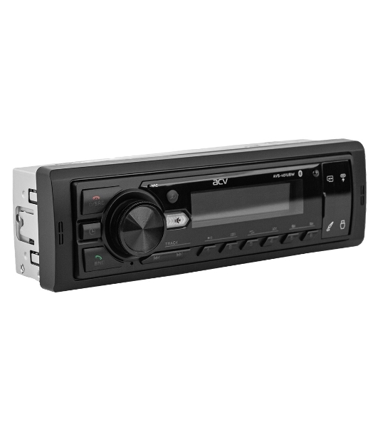 Автомагнитола ACV AVS-401UBW, 1 DIN, Bluetooth, USB Type-A, AUX