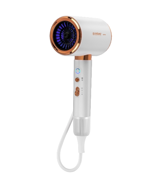 Фен Endever Aurora-513 белый/золотой, 2200 Вт