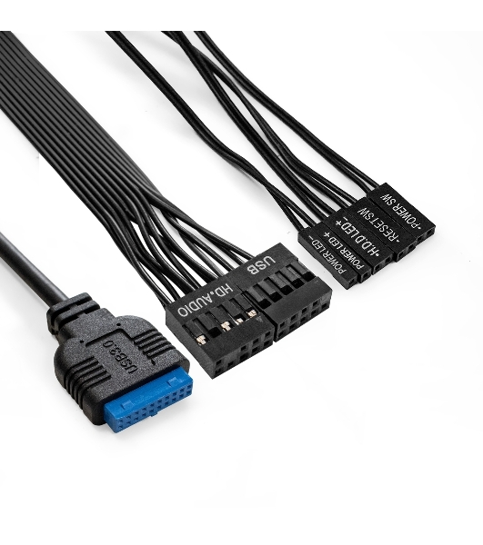 Компьютерный корпус Minitower ExeGate BAA-113-UNS450 (mATX, БП UNS450 с вент. 12см, 2*USB, аудио, черный)