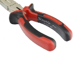 Длинногубцы Matrix NICKEL 17166 180 мм, прямые никелированные, двухкомпонентные рукоятки, фото3