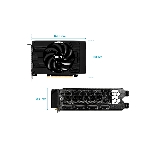Видеокарта Palit GeForce RTX 5050 StormX OC, NVIDIA RTX 5050, 8 ГБ GDDR6, 128 бит, PCI-e 5.0, 1xHDMI, 3xDP, 2617 МГц, фото2