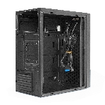 Компьютерный корпус Minitower ExeGate BAA-113-UNS450 (mATX, БП UNS450 с вент. 12см, 2*USB, аудио, черный), фото3