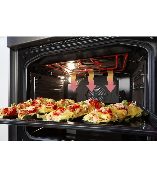 Плита электрическая Gorenje GEC6A11SG серый, конфорок 4 электрических, духовка 65 л, 60 см x 85 см x 60 см
