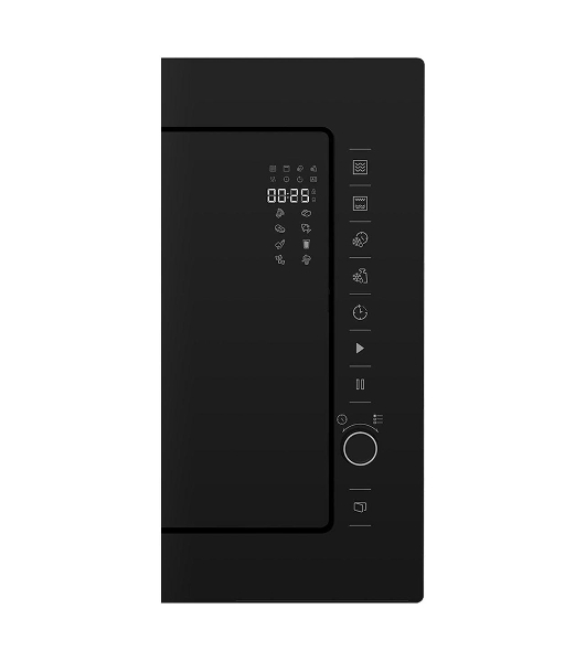 Встраиваемая микроволновая печь Beko BMGb25333BG черный, 25 л, 900 Вт, переключатели - поворотный механизм/сенсор
