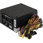 Блок питания ExeGate 850NPX (EX292244RUS-PC), 850W, (ATX, PC, 12cm fan, 24pin, 2x(4+4)pin, 2xPCI-E, 5xSATA, 3xIDE, черный, кабель 220V в комплекте 1,8м), фото4