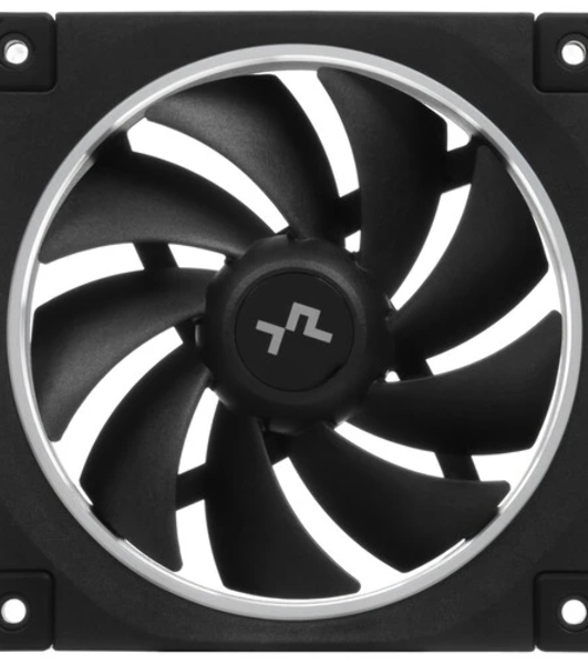 Вентилятор для корпуса DEEPCOOL FL12 черный, 120 мм, 2150 об/мин, 32 дБ, 4 pin
