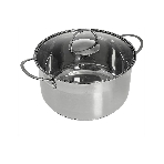 Кастрюля WEBBER BE-349/2 4,8 л, 22 см, из нержавеющей стали со стеклянной крышкой, фото6