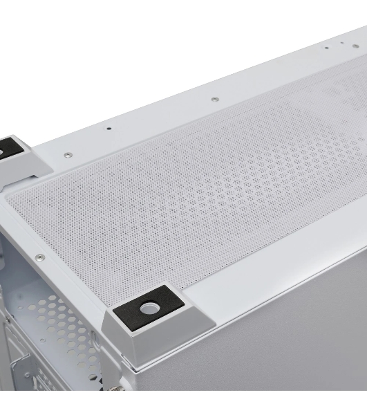Компьютерный корпус без блока питания HSPD M740, Mesh Mid Tower, белый, TG, 0.6 SPCC, no fans, E-ATX, ATX, mATX, mITX, 170/400/200мм, 4x2.5', 2x3.5', 7xPCI, 1xUSB-A 3.0, 1xUSB-C 3.0, 460x218x450мм