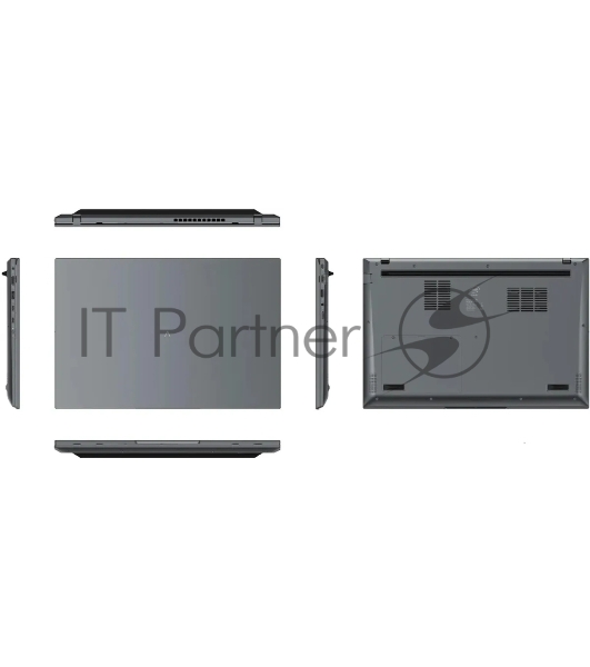 Ноутбук Digma Pro Fortis M Core i7 1255U 32Gb SSD512Gb Intel Iris Xe graphics 15.6' IPS FHD (1920x1080) Windows 11 Pro grey WiFi BT Cam 4250mAh (DN15P7-BDXW01)