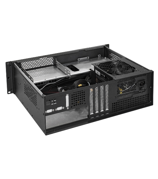 Серверный корпус ExeGate EX293669RUS Pro 3U330-02 (RM 19', высота 3U, глубина 330, БП 800PPH-SE 80 PLUS® Bronze, USB)