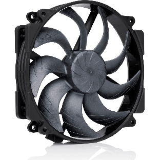 Вентилятор корпусной Noctua NF-A14x25r G2 PWM chromax.black, 140 мм, 1500 об/мин, 22.8 дБ, 4-pin PWM, без подсветки, черный