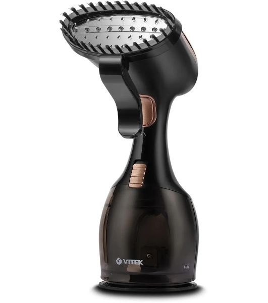 Отпариватель Vitek VT-2440 черный/золотистый, 1500 Вт, 32 г/мин, 270 мл