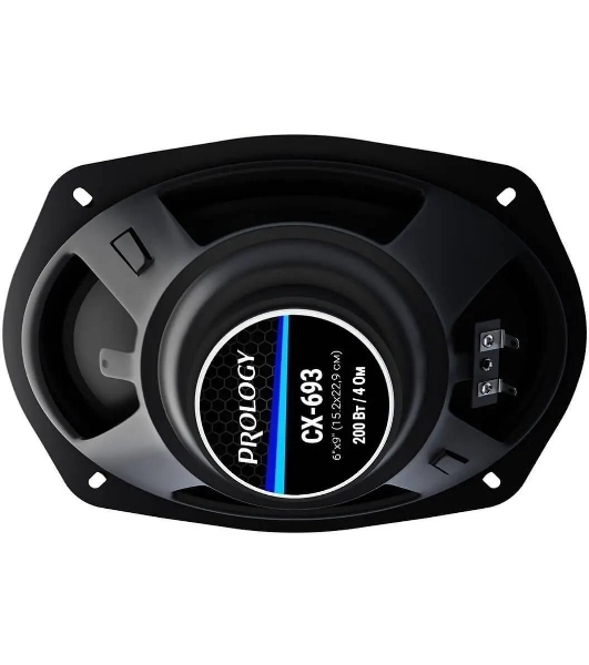 Колонки автомобильные Prology CX-693 200Вт 90дБ 4Ом 15x23см (6x9дюйм) (ком.:2кол.) коаксиальные трехполосные