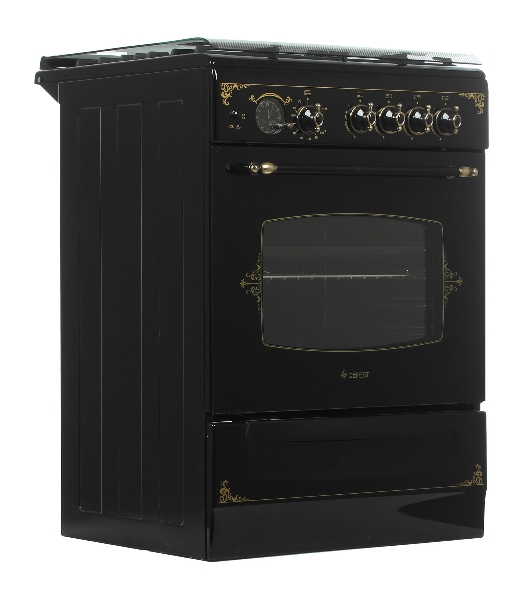 Плита газовая Gefest ПГ 6100-03 0179 черный, конфорок 4 шт, духовка 52 л, 60 см x 85 см x 60 см