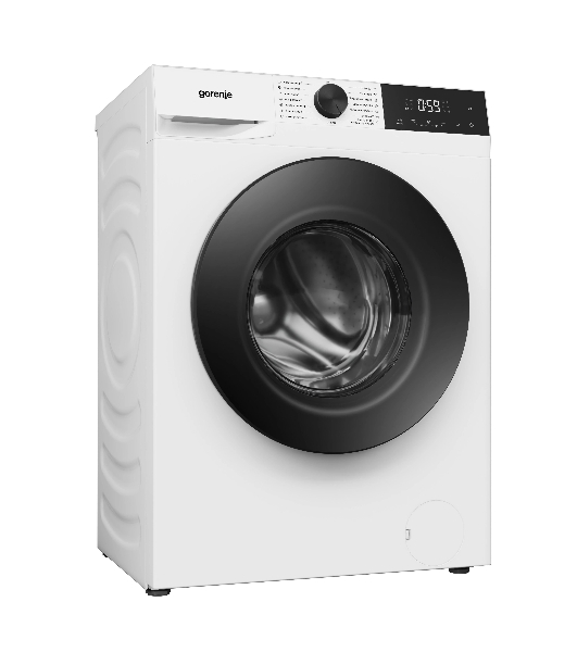 Стиральная машина Gorenje WDG2P854A3C2/C, белая, загрузка фронтальная 8 кг, 1400 об/мин, класс A