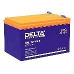 Батарея Delta HRL 12-12 X (12А\ч, 12В) свинцово- кислотный аккумулятор, фото 1