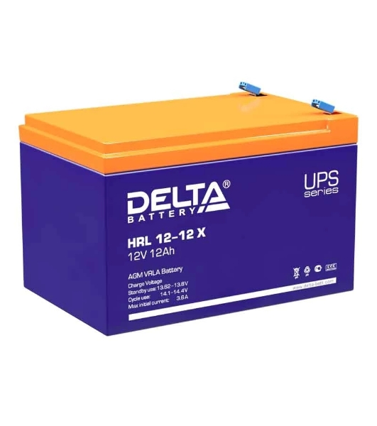 Батарея Delta HRL 12-12 X (12А\ч, 12В) свинцово- кислотный аккумулятор
