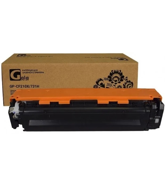 Картридж лазерный GalaPrint GP-CF210X (131X)/731 черный (2400 стр) для HP LaserJet Pro 200 Color M251/276 Canon i-SENSYS LBP7110CW/LBP7100CN/MF8280CW/MF8250CN/MF8230CN/MF8210CN