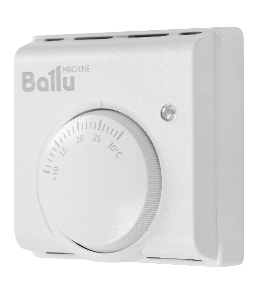 Комплект обогреватель инфракрасный Ballu BIH-GTW-1.3 + BMT-1 белый, 1300 Вт, 26 м2, термостат