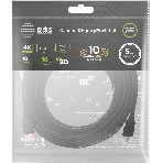 Кабель аудио-видео Cactus CS-DP-DP-1.4-10 DisplayPort (m)/DisplayPort (m) 10м. позолоч.конт. черный, фото 1
