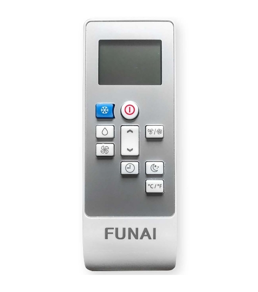 Кондиционер мобильный FUNAI MAC-CA25CON04 9000 BTU, 19 м², 54/55 дБ, охлаждение, осушение, белый