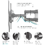 Кронштейн для телевизора Arm Media PT-16 NEW черный, 22'-65' макс. 40 кг, настенный, поворотно-выдвижной и наклонный, фото5