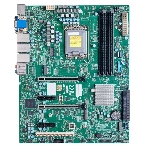 Материнская плата серверная Supermicro MBD-X13SAE-F-B, LGA 1700, Intel W680, 4xDDR5 ECC/non-ECC, 8xSATA-III, 3xM.2 PCIe, 2xPCI-E 5.0 x16, 2xPCI-E x4, 2xGigabit LAN, 1x2.5Gb LAN, 4xUSB-A 3.2 Gen 2, 1xUSB-C, 1xVGA, 1xDVI-D, 1xDP, 1xHDMI, ATX, фото 1