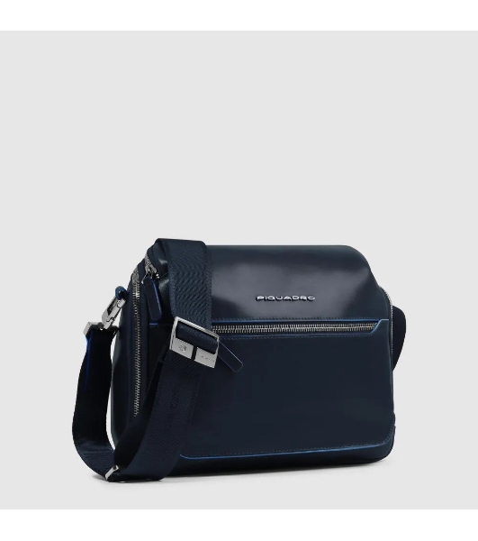 Сумка Piquadro Blue Square CA6900B2/BLU2 темно-синяя натур.кожа