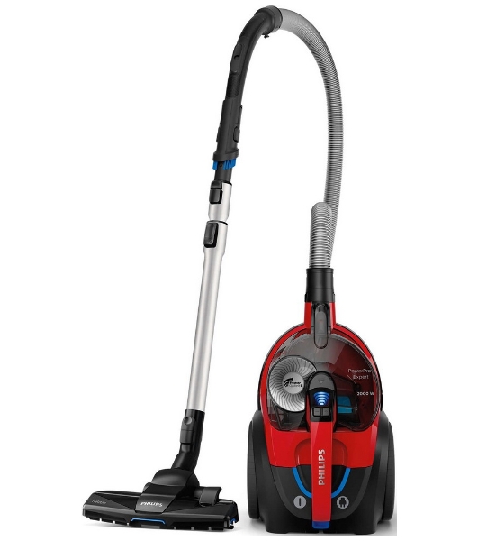 Пылесос Philips FC9728/01 красный/черный, 420/2000 Вт, уборка сухая, пылесборник контейнер 2 л