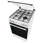 Плита комбинированная Gorenje GK5A21WH белый, конфорок 4 газовых, духовка 68 л, 50 см x 85 см x 59.4 см, фото3