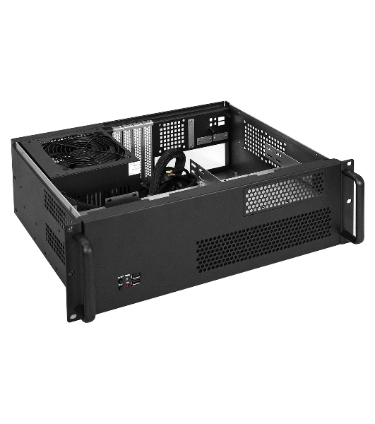 Серверный корпус ExeGate EX293669RUS Pro 3U330-02 (RM 19', высота 3U, глубина 330, БП 800PPH-SE 80 PLUS® Bronze, USB)