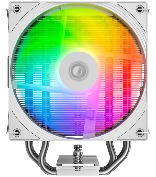 Кулер для процессора ID-Cooling FROZN A410 SE ARGb белый 180W/Intel 1700, 12*, 115*, AMD AM5, AM4/Screws