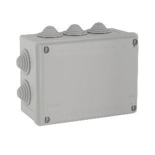 Коробка распределительная DKC 54100 ОП 190х140х70, 10 каб.ввод., IP55