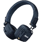 Беспроводные/проводные наушники Marshall Major V синий, накладные, Bluetooth + проводной, беспроводная зарядка, до 100 ч, фото 1
