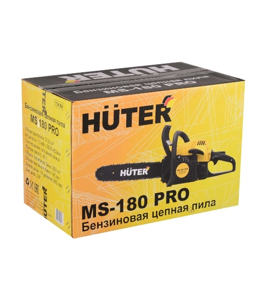 Бензопила Huter MS-180 PRO 1500Вт дл.шины:14' (35см) (70/6/64)